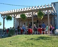 Kedem Winery Patio