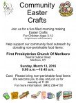 Community Easter Crafts