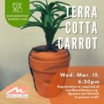 Adult Craft: Terra Cotta Carrot
