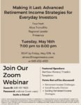 Webinar: Retirement Income Strategies for Everyday Investors