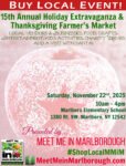 Holiday Extravaganza~Buy Local Event & Thanksgiving Farmers Market