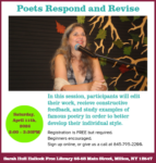Poets Respond and Revise