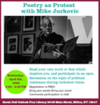 Poetry As Protest with Mike Jurkovic