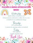 Hazel Rose Bakery's Teacher & Nurse Appreciation Week