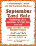 October Yard Sale