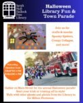 Halloween Library Fun and Town Parade